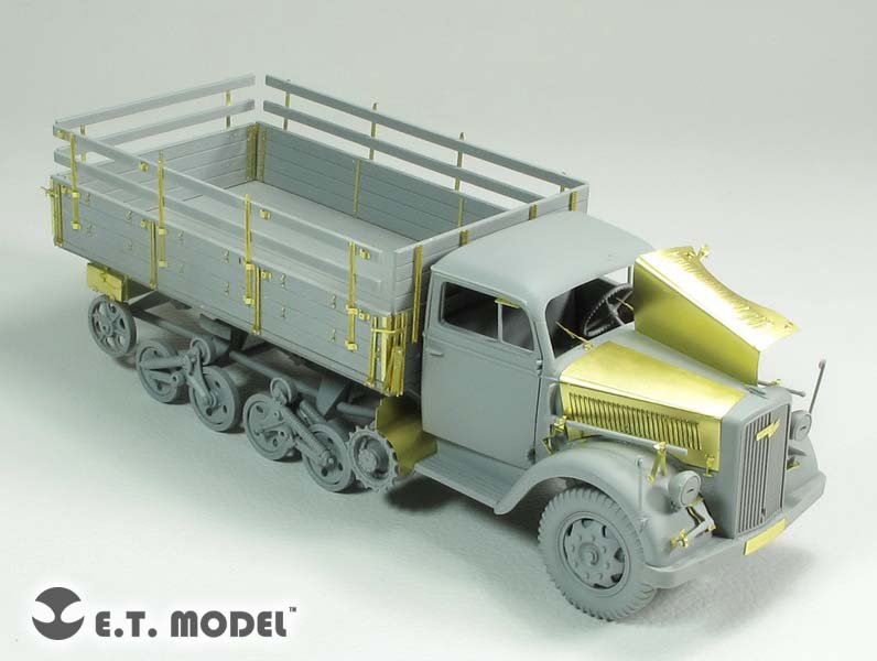 ET Model E35-168 WWII German Sd.Kfz.3a Maultier Half-Track (For DRAGON 6761) (1/35) – image 3
