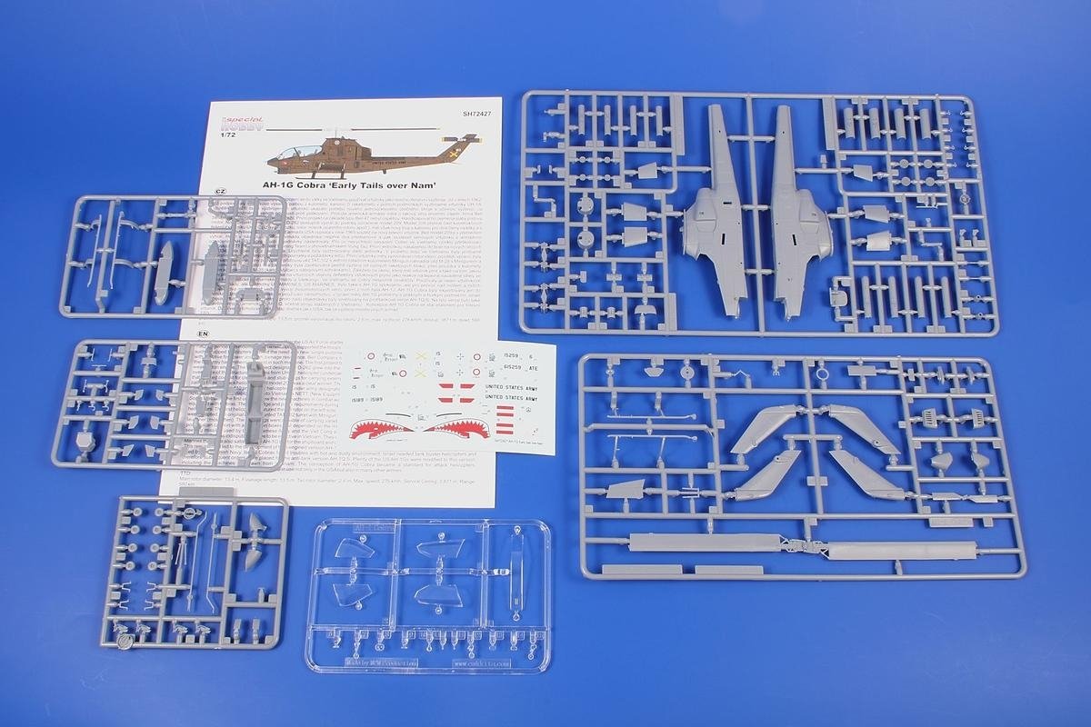 Special Hobby 72427 AH-1G Cobra ‘Early Tails’ 1/72 – Bild 3