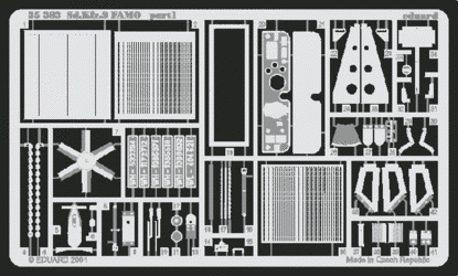 Eduard 35383 Sd. Kfz.9 Famo 1/35 Tamiya
