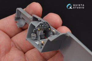 Quinta Studio QD48097 Bf 109E 3D-Printed &amp;amp; coloured Interior on decal paper (for Tamiya kit) 1/48 – Bild 5