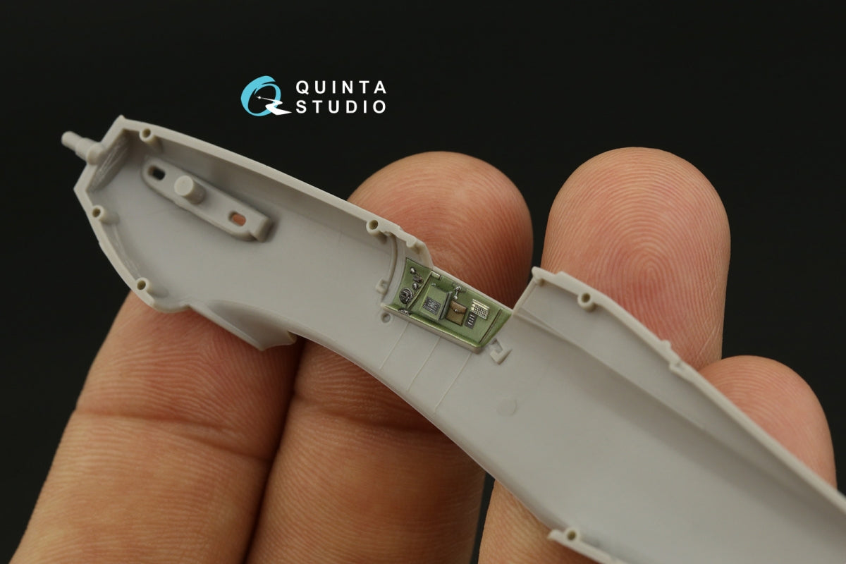 Intérieur coloré imprimé en 3D sur papier décalcomanie pour la famille Hurricane Mk.II (Quinta Studio QD72121) (Arma Hobby) à l&amp;#39;échelle 1/72 – image 4