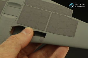 Quinta Studio QP32014 Yak-9T Flaps and Panels (ICM) 1/32 – Bild 10