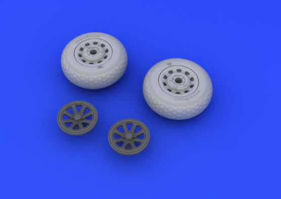 Roues Eduard 648092 P-51 1/48 – image 3