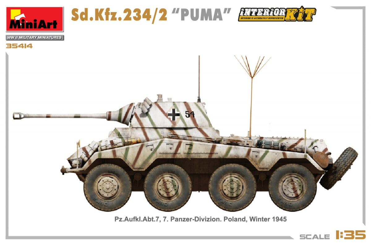 MiniArt 35419 SD.KFZ.234/2 PUMA 1/35 – Bild 6