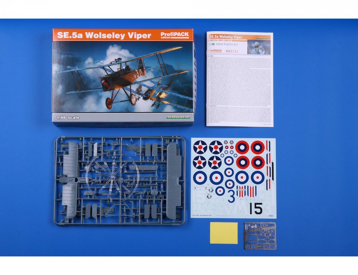 Eduard 82131 SE.5a Wolseley Viper 1/48 – Bild 2