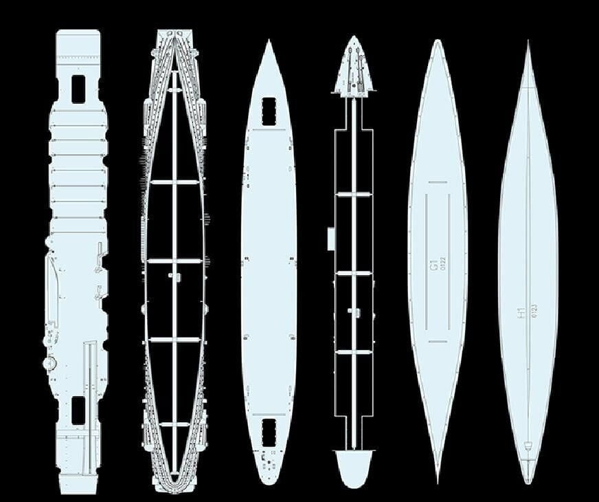 FlyHawk Model FH1135 HMS Victorious 1/700 – Bild 3