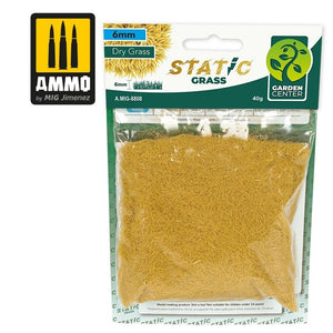 Munitions Mig Jimenez 8808 Static Grass - Dry Grass – 6 mm