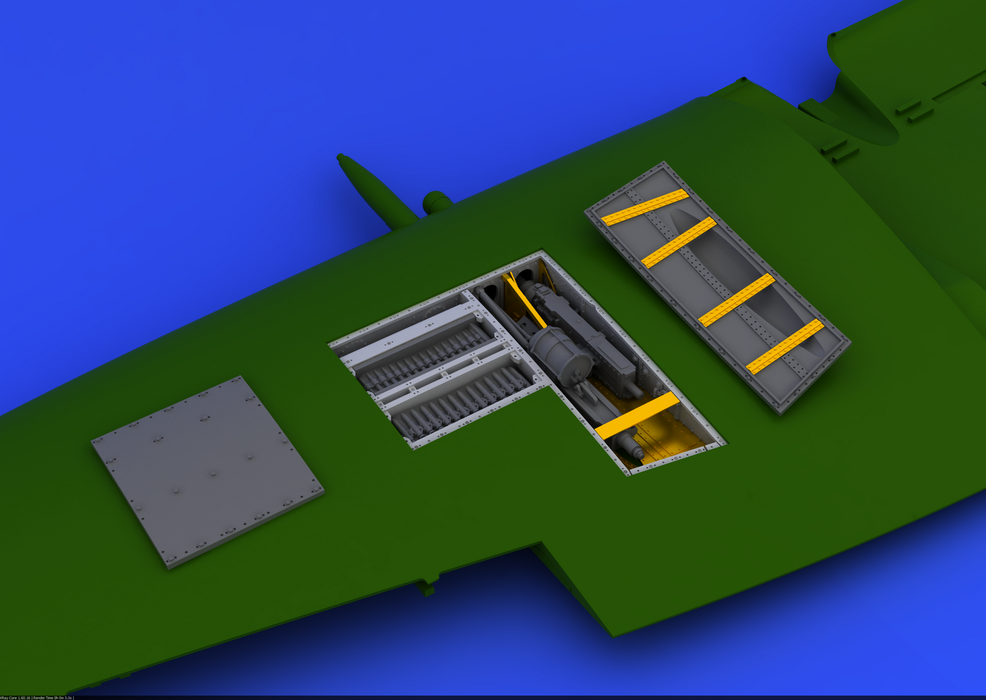 Eduard 648113 Spitfire Mk. IX gun bay 1/48 (Eduard) – zdjęcie 3