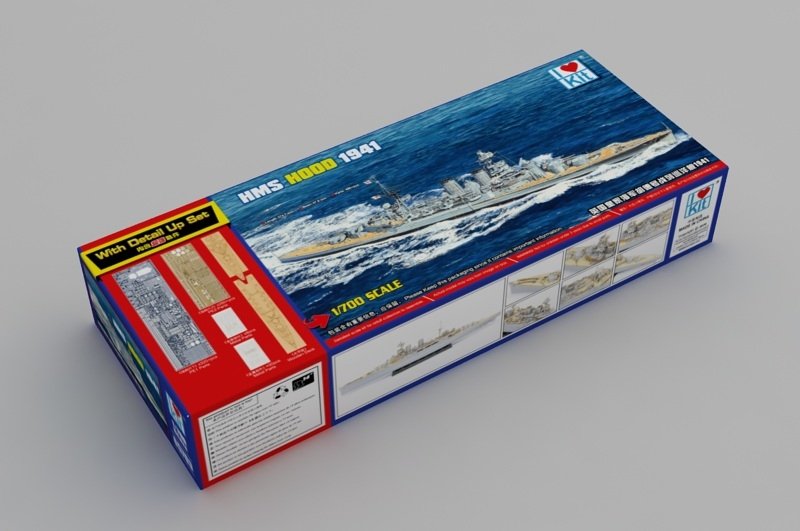 I Love Kit 65703 HMS Hood 1941 Top Grade 1/700 – Bild 2