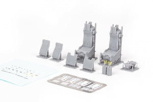 Eduard 648893 F-16D ejection seats PRINT KINETIC MODEL 1/48 – Bild 4