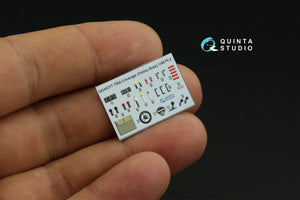 Quinta Studio QD48377 TBM-3 Avenger 3D-Printed &amp;amp; coloured Interior on decal paper (Hobby Boss) 1/48 – immagine 5
