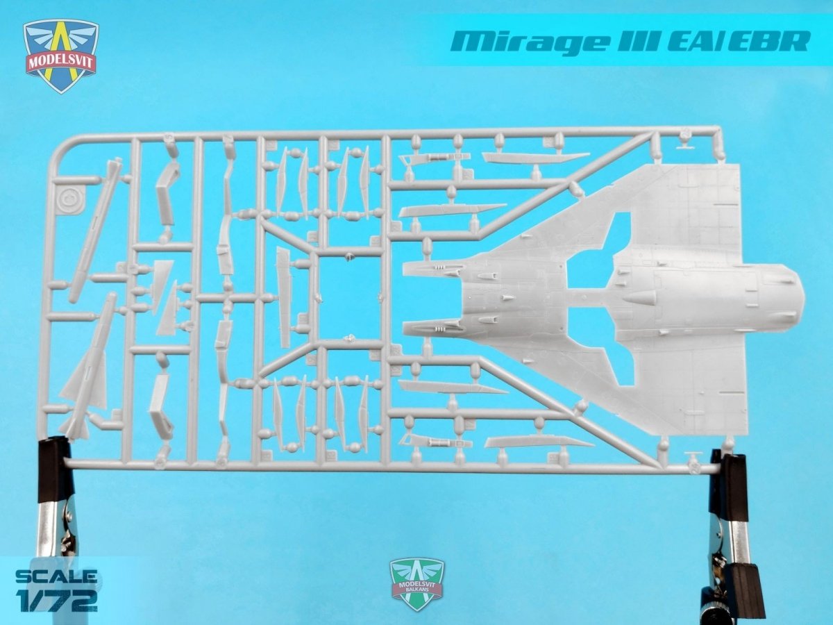 Modelsvit 72063 Mirage III EA/EBR 1/72 – immagine 10