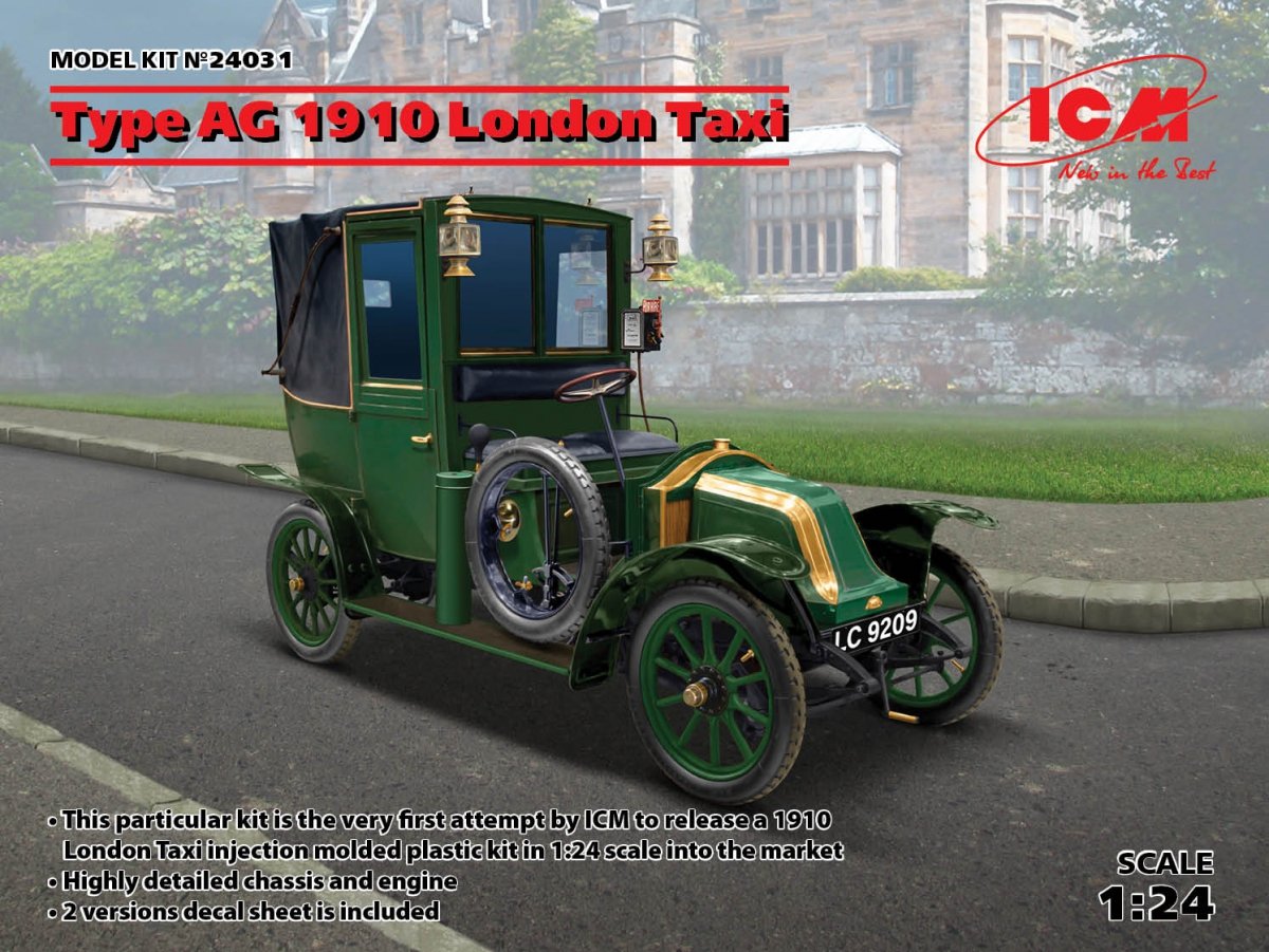 ICM 24031 Type AG 1910 Taxi londonien 1/24