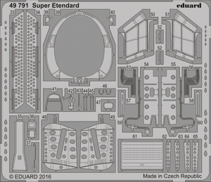 Eduard 49791 Super Etendard KITTY HAWK 1/48 – immagine 2