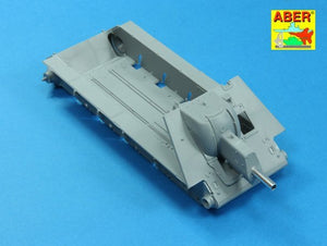 Aber 35L-204 Soviet 122mm M-30 barrel for SELF-PROPELLED GUN SU-122 1/35 – immagine 3