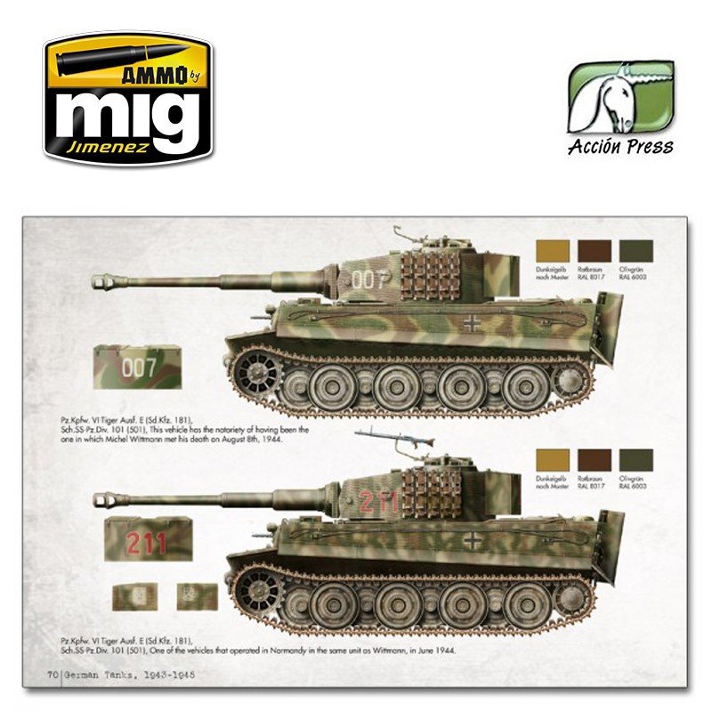 AMMO of Mig Jimenez EURO0017 PANZER ACES - PROFILES VOL. 2 (English) – immagine 6