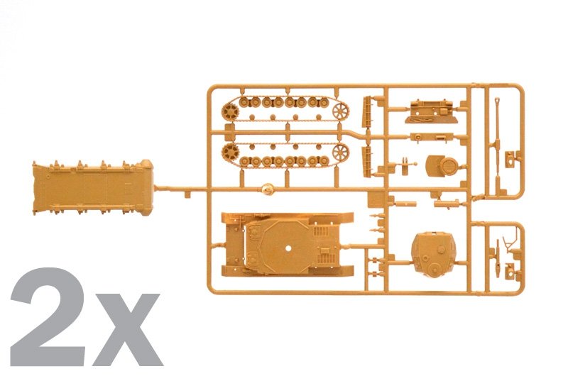 Italeri 7514 SD. KFZ. 161 PZ. KPFW. IV AUSF.F1/F2 1/72 – zdjęcie 4