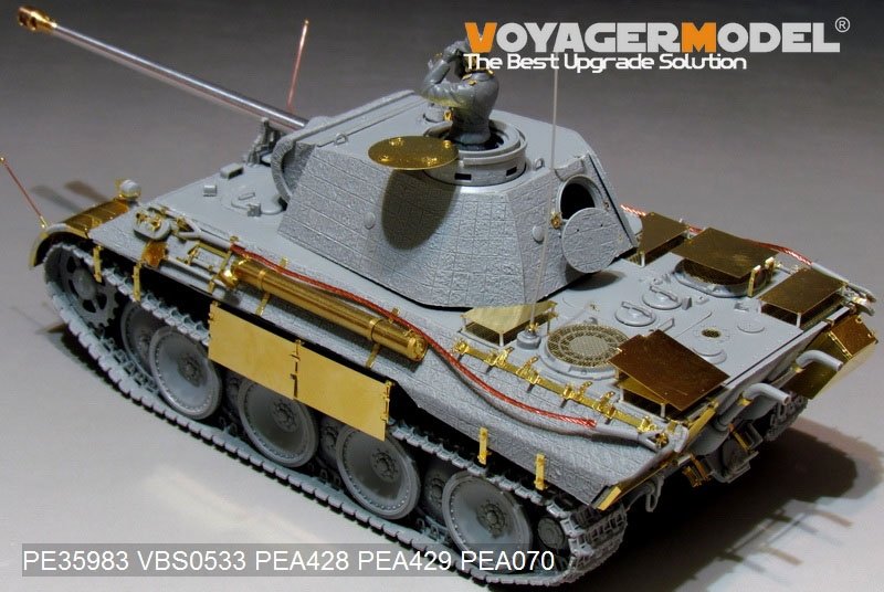 Voyager Model PE35983 WWII German Panther D Tank Late version Basic For TAKOM 2104 1/35 – image 12