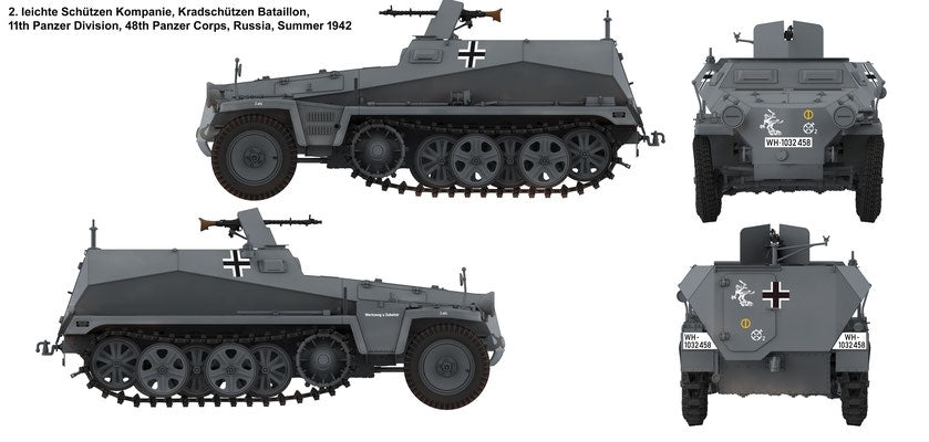 Das Werk DW16018 Sd.Kfz. 250/1 Ausf. A 1/16 – imagen 4
