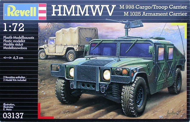 Revell 03137 HMMWV M998 & M1025 1/72