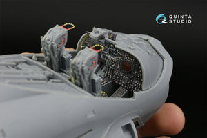 Intérieur imprimé en 3D et coloré sur papier décalcomanie Quinta Studio QD32106 A-6E Intruder (Trumpeter) 1/32 – image 8