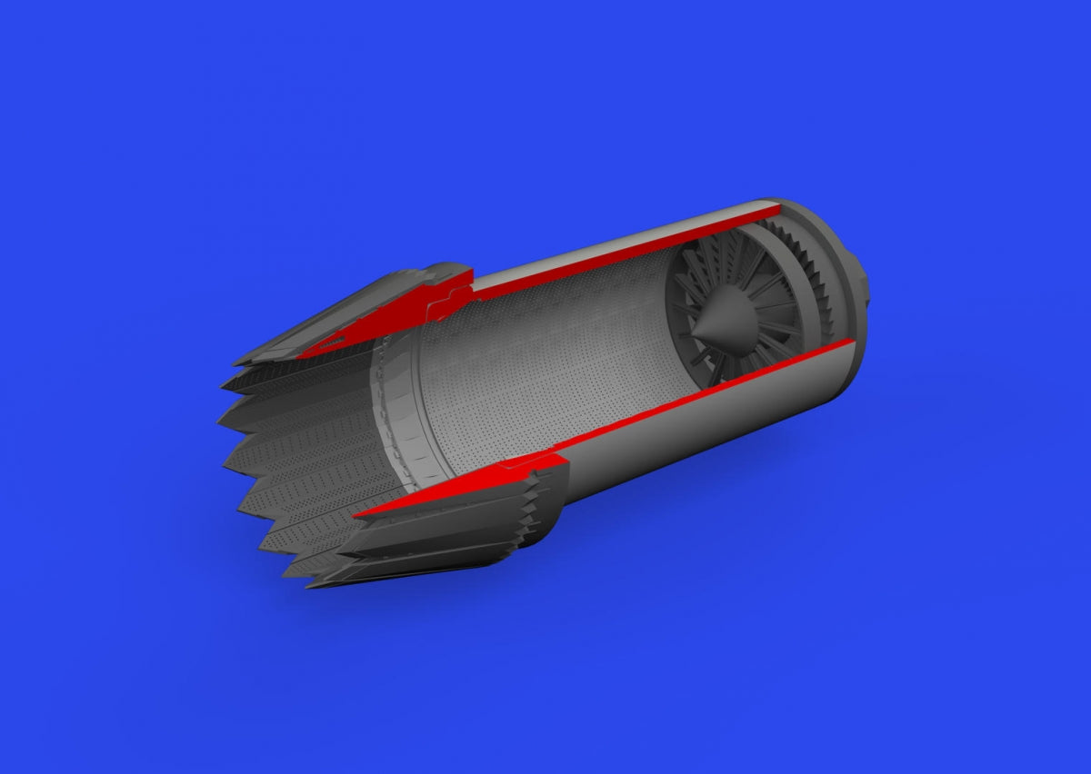 Eduard 672334 F-35A exhaust nozzle PRINT Tamiya 1/72 – zdjęcie 3