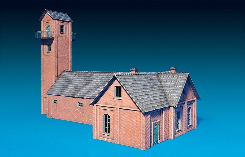 MiniArt 72032 FIRE STATION 1/72 – image 4