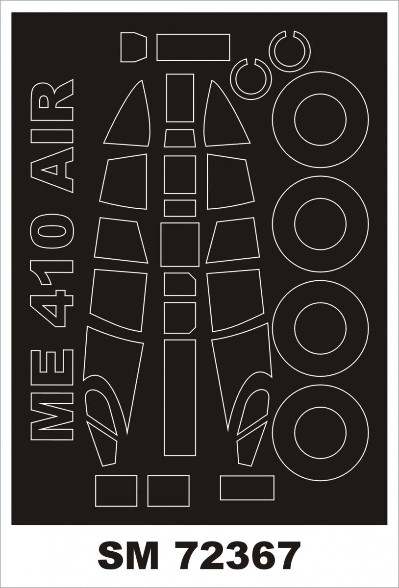 Montex SM72367 Me 410U-2/U-4 for AIRFIX 1/72