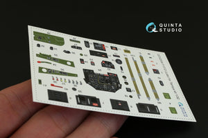 Quinta Studio QD32004 P-51D (Late) 3D-Printed &amp;amp; coloured Interior on decal paper (for Tamiya kit) 1/32 – immagine 5