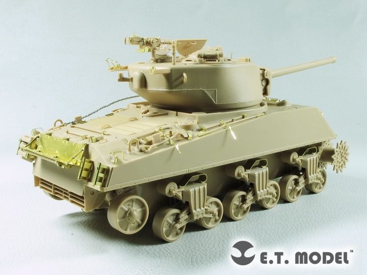 E.T. Model E35-293 U.S. M4A3（76）W Sherman Medium For Meng TS-043 Tank – immagine 4