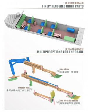 T-Model TK7360 US Buffalo 6x6 MPCV A1 - Mine Protected Clearance Vehicle 1/72 – image 9