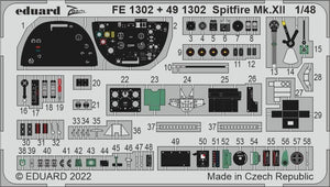 Eduard FE1302 Spitfire Mk. XII AIRFIX 1/48