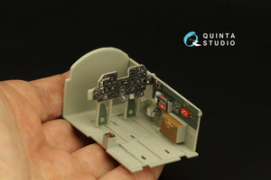 Quinta Studio QD32136 P-47D Razorback 3D-Printed &amp;amp; coloured Interior on decal paper (Trumpeter) 1/32 – immagine 8