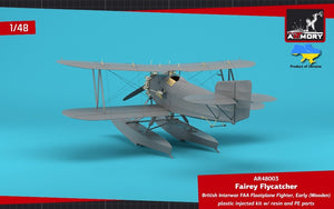 Armory Models 48003 Fairey Flycatcher British FAA Inter-War Floatplane Fighter, on Wooden Floats 1/48 – immagine 11