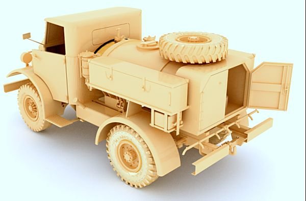 Mirror Models 35166 CMP Ford F15 Water truck, Cab 11, 4x2 drive 1/35 – Bild 4