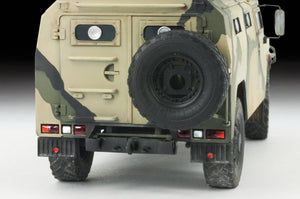 Zvezda 3682 GAZ with AT missile system Kornet D 1/35 – immagine 6