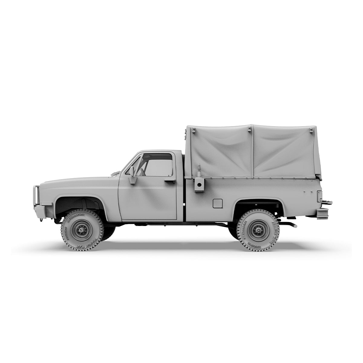 AK Interactive AK35031 M1008 TROOP CARRIER WITH TARP 1/35 – immagine 2