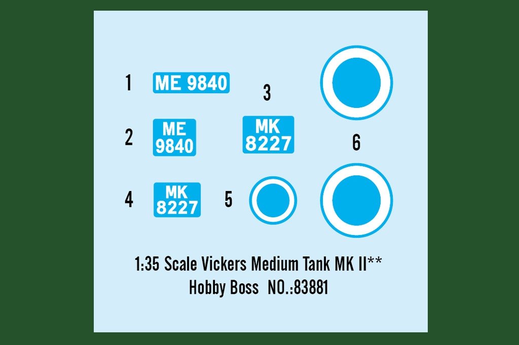 Hobby Boss 83881 Vickers Medium Tank MK II** 1/35 – image 3
