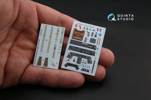 Quinta Studio QD32062 Fw 190F-8 3D-Printed &amp;amp; coloured Interior on decal paper (for Revell kit) 1/32 – Bild 2