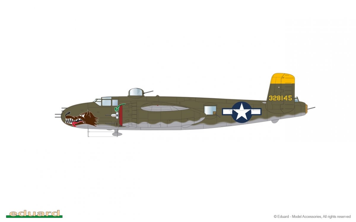 Eduard 7012 B-25J Mitchell STRAFER 1/72 – image 15