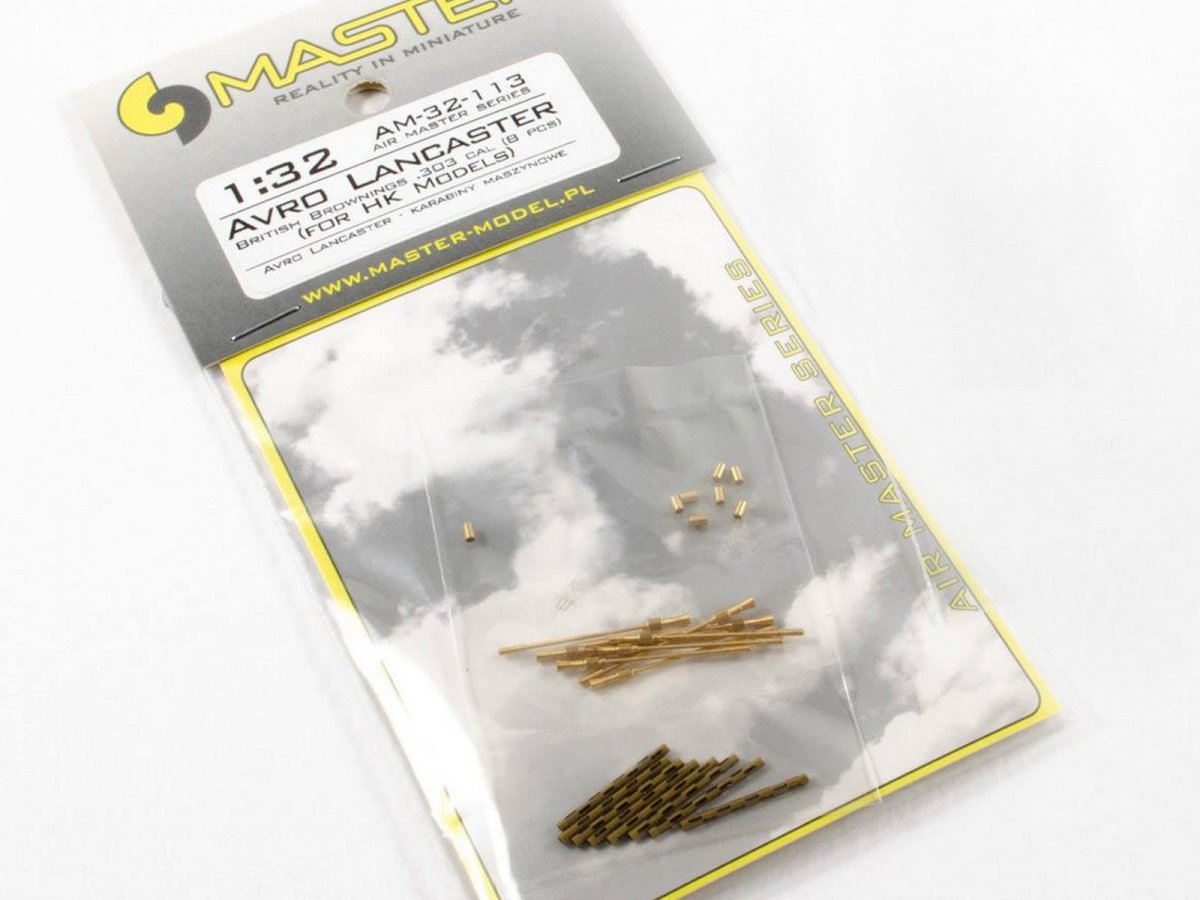 Master AM-32-113 Avro Lancaster - zestaw karabinów maszynowych Browning .303cal ( 8szt.) (do HK Models) 1/32 – Bild 4