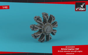 Armory Models ACA4820 Bristol Jupiter VII aircraft engine 1/48 – immagine 2