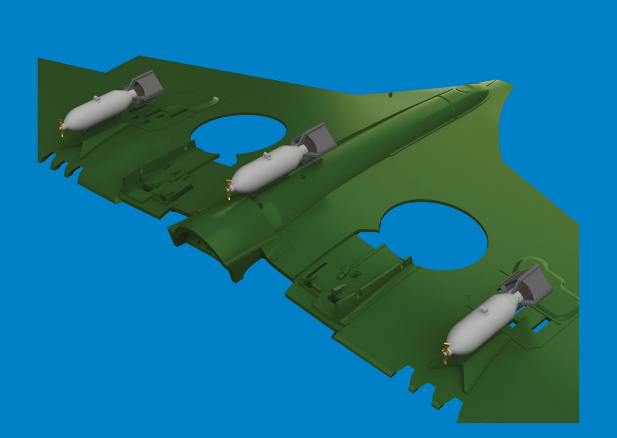 Eduard 6481083 P-40 100lb M30 US bombs PRINT EDUARD 1/48 – immagine 2