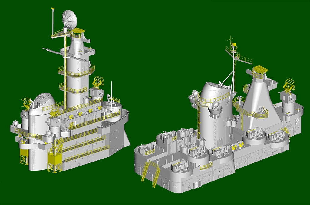 Trumpeter 05372 USS Montana BB-67 1/350 – zdjęcie 10