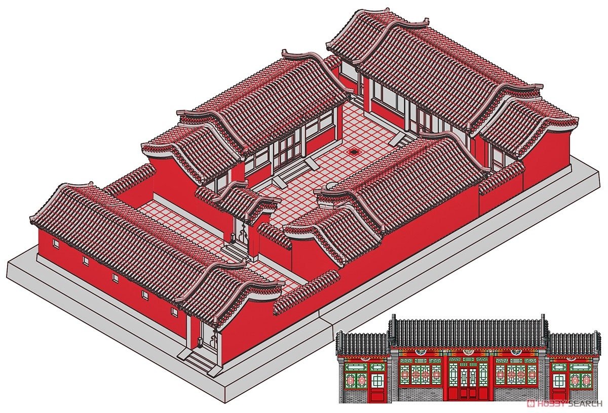 Trompette 09001 Pékin Siheyuan (Maison à cour intérieure) 1/100 – image 2