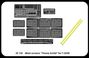 Aber 35135 Siatkowe oslony typu Thoma do czolgu T-34/85 1/35 – zdjęcie 4