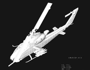 Hobby Boss 87224 AH-1F Cobra Attack Helicopter 1/72 – imagen 4
