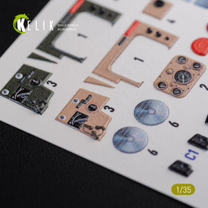 KELIK K35028 HMMWV M1097 3D Decal for ICM kit 1/35 – immagine 5
