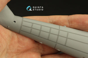 Quinta Studio QRV-036 Triple riveting rows (rivet size 0.15 mm, gap 0.6 mm, suits 1/48 scale), Black color, total length 4.4 m/14 ft – Bild 4