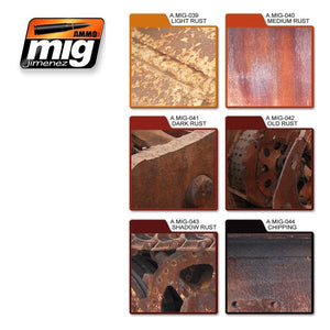 AMMO of Mig Jimenez 7106 RUST EFFECTS COLORS – immagine 2